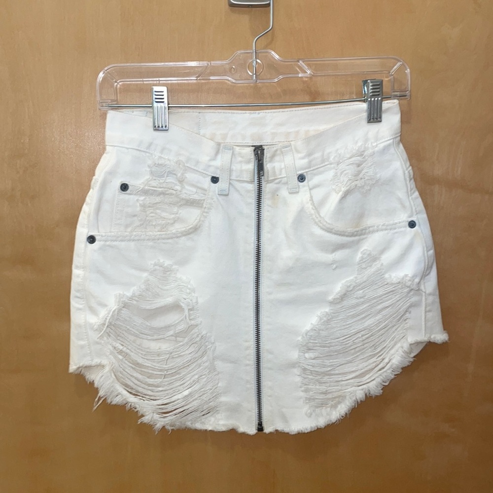 White carmar skirt